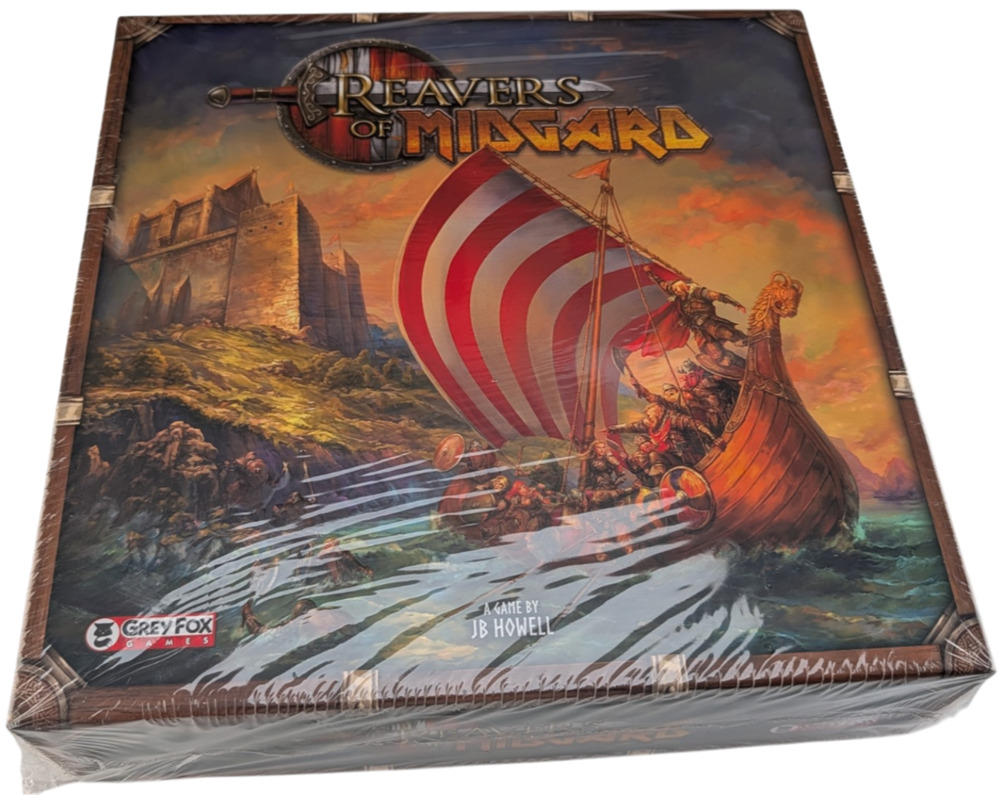 Reavers of Midgard Kickstarter Edition Grey Fox Games 2019 Board Game Sealed
